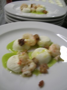 La ricotta di bufala in slsa di pisellini dolci_3