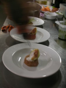 Tartare di Ricciola con fichi